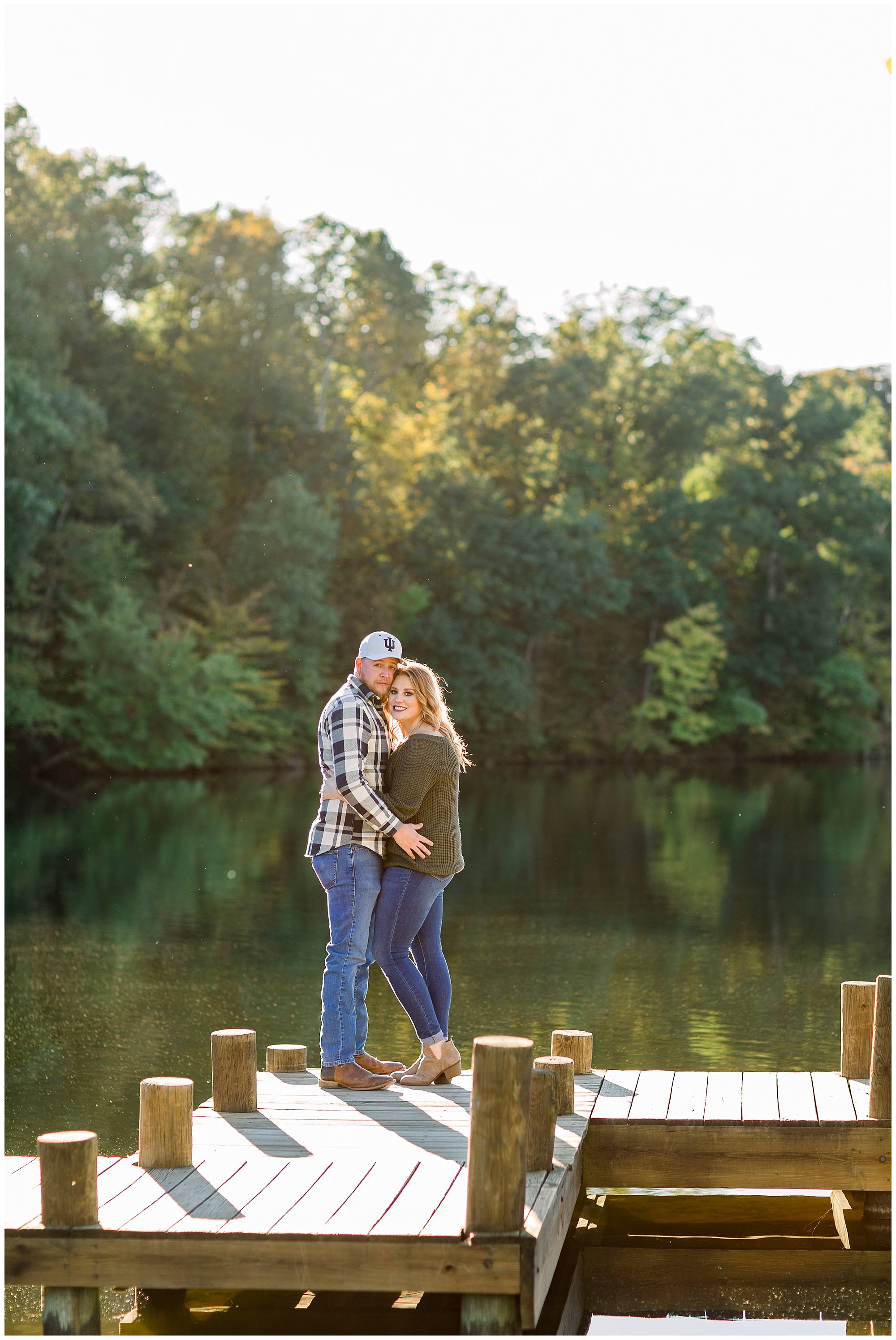 Fall engagement session, Louisville engagement photographer, Louisville wedding photographer, Mount St. Francis Indiana 