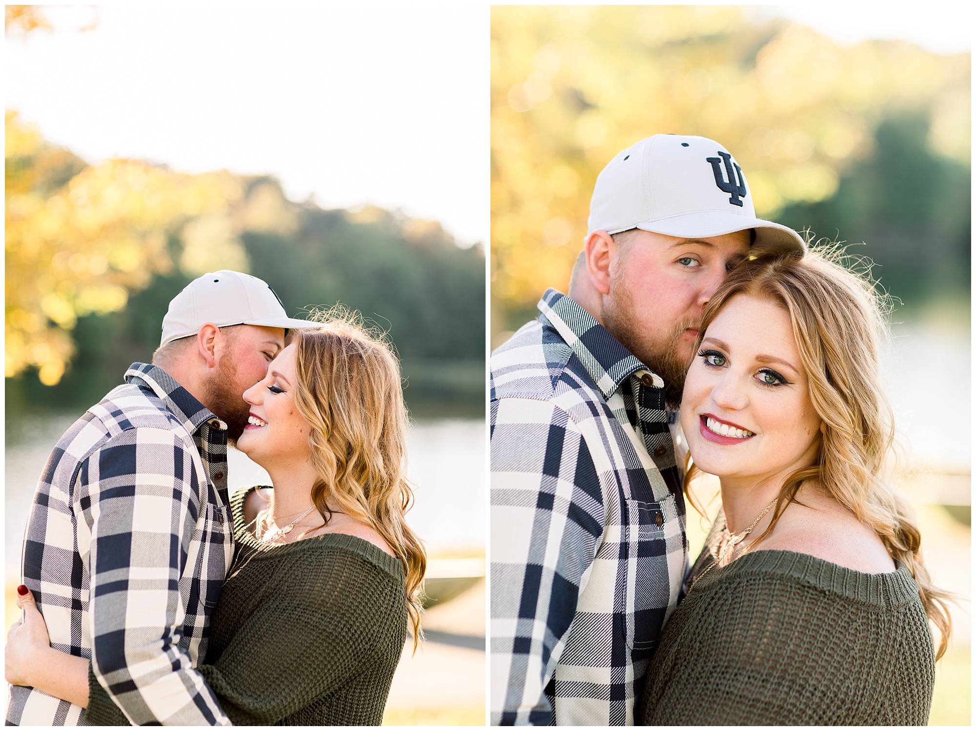 Fall engagement session, Louisville engagement photographer, Louisville wedding photographer, Mount St. Francis Indiana 