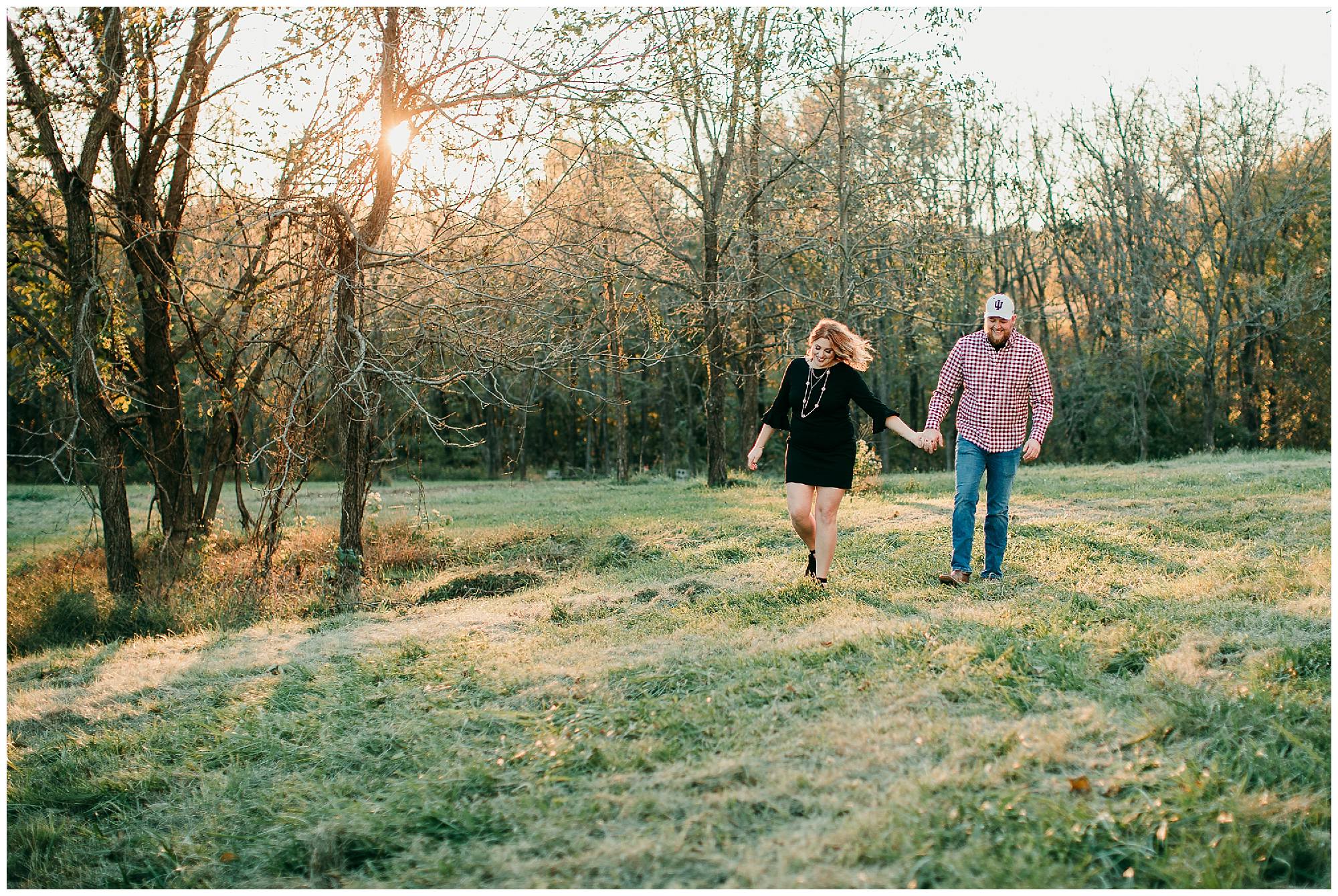 Fall engagement session, Louisville engagement photographer, Louisville wedding photographer, Mount St. Francis Indiana 